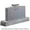 FloraCraft Floral Tombstone Hugger With FloraFoM-2.6"X12"X17.3"